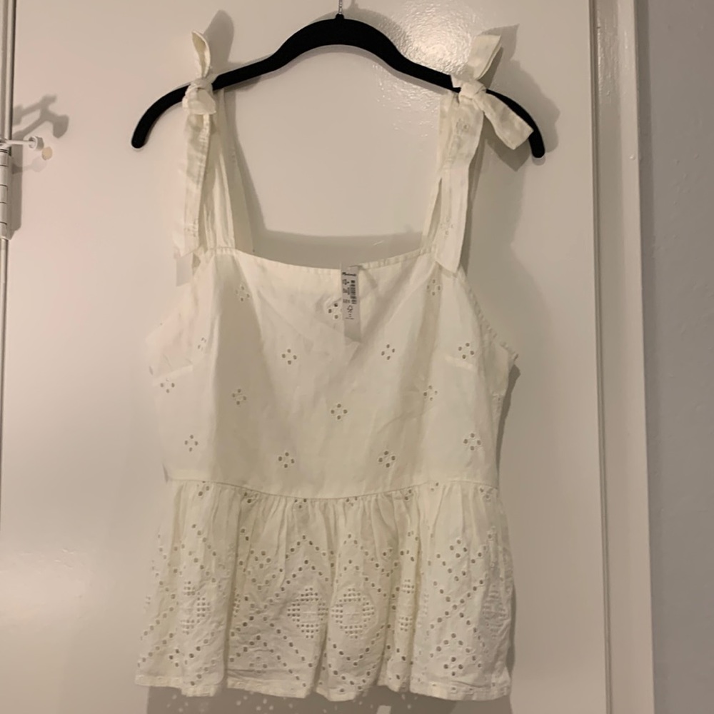 Madewell medium lace tank